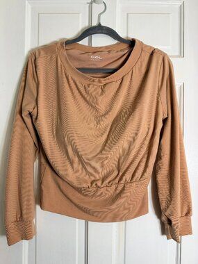 OGL Cinnamon Buff Boat Neck Sweater